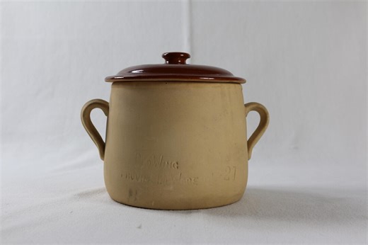 Vintage Red Wing Pottery Bean Pot, Provincial Ware # 21 - Etsy