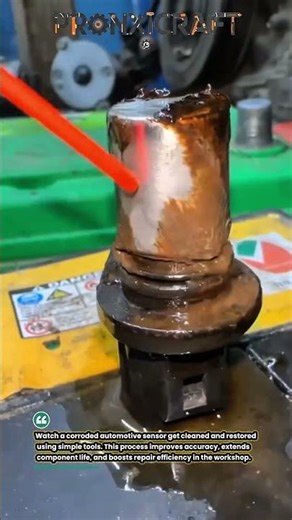 Heavily Rusted Sensor Cleaning & Restoration | Satisfying Repair Process
