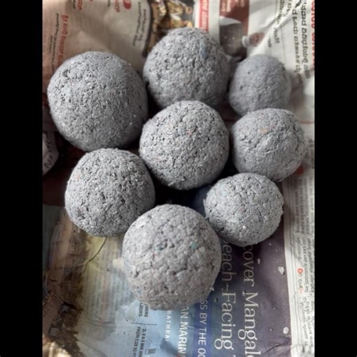 Process of making paper balls for Solar System/ Solar System #solarsystem #ball #fancydress