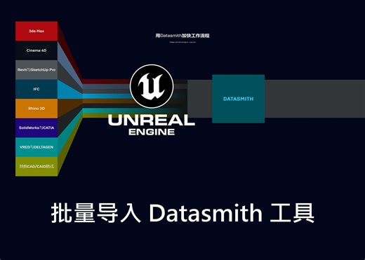 UE5 批量导入Datasmith工具