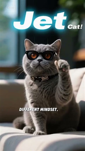 This Cat Flies Private… What About You? 🐱✈️ #JetCatStories#LuxuryMindset#PrivateJetLife