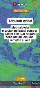 249K views · 902 reactions | Tahukah Anda??? Met Malaysia merujuk pelbagai sumber dalam dan luar negara sebelum melakukan ramalan cuaca. | Malaysian Meteorological Department | Facebook
