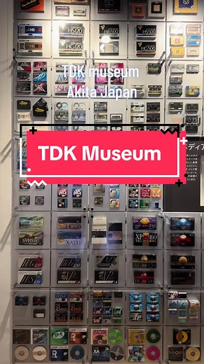 TDK #tdkmuseum super cool museum that shows the many great innovations that TDK brought to the world - ferrite cores for TVs, magnetic tapes for audio cassettes just to name a couple #innovation