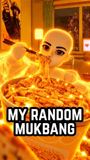 MY RANDOM MUKBANG!! 🍜🍣🥢🍯 - Mukbang Game (ASMR) #roblox #asmr #mukbang #robloxmukbang #melonandlemon
