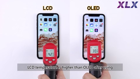 XLX for iPhone X OLED Screen Replacement Kit, 5.8 inch 3D Touch Screen Display Digitizer Frame Assembly, with Waterproof Adhesive for iPhone X/10 A1865, A1901, A1902, A1903（No Tools Kit）