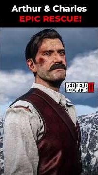Arthur & Charles Save Trelawny | Epic RDR2 Rescue Moment 🤠🔥 #rdr2 #shorts