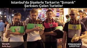 71K views · 1.8K reactions | Tarkan'ın şımarık şarkısını şişelerle çalan turistler :)) | Pal Station | Facebook