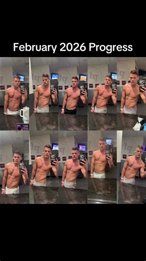💪February 2026 Gym Progress 💪 #gymtok #fyp #fitness #gains #consistency