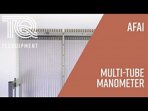 Multi-Tube Manometer (AFA1) Experiment