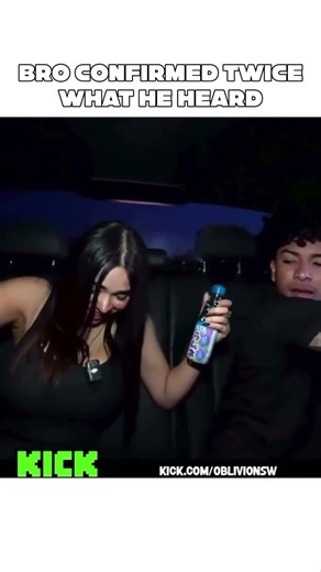 Oblivion confirmed twice what he heard
