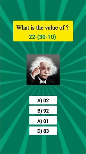 Are You a Genius? Solve This Viral Math Problem in 5 Seconds! 🧐