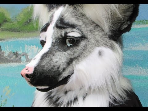 Marbled Silver Maned Wolf