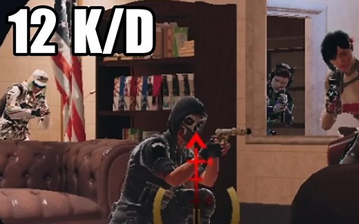 【双语字幕】TheGodlyNoob 猛男必看的彩六视频 直播高光集锦