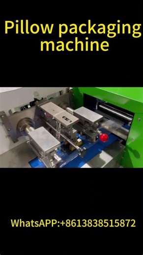 Automatic Pillow Packaging Machine | Work Process of Horizontal Flow Pack Wrapping Machine