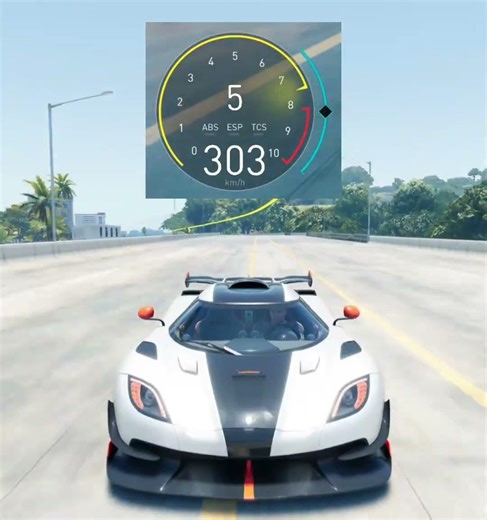 Königsegg One Speed Test #motorfestgameplay #konigsegg