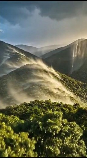 Majestic mountains, the power of Mother Nature, make humans seem insignificant