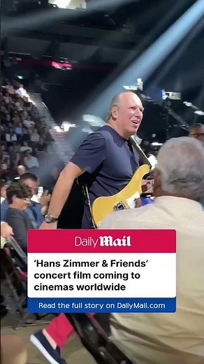 'Hans Zimmer and Friends' concert film coming to cinemas worldwide