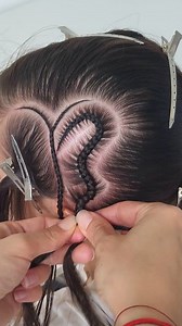 2.1M views · 34K reactions | How to Braid a Trendy Butterfly Design 曆 #feedinbraids #cornrows | Braid it Yourself | Facebook
