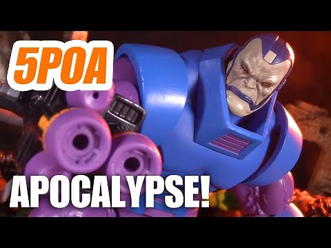 APOCALYPSE! Hasbro Marvel Legends X-Men Animated Series Retro Card - 5POA Action Figure Review