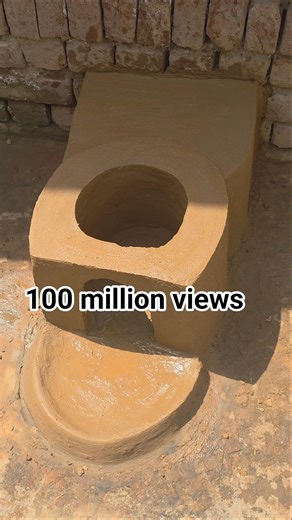 ऐसा चूल्हा जो कम लकड़ी में ज्यादा गर्मी दे! How to Build a Desi Clay Cooking Stove Easily#shots