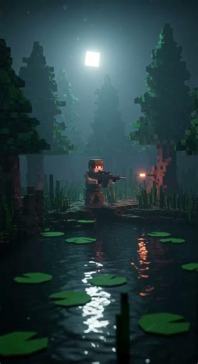 Sniper no pântano escuro 🌑🎯