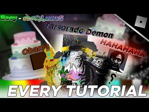 ALL MY TUTORIALS ON THE 500TH CHOMIK UPDATE in FIND THE CHOMIKS + Birthday Video 2.0!! || Roblox