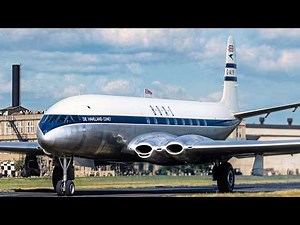 The 1950s Jet That Beat America to the Skies | The Complete Documentary Upscaled & Colorized