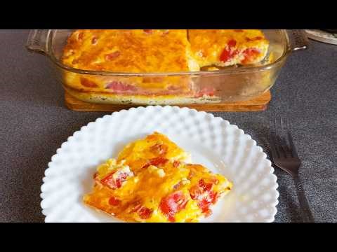 New Breakfast with Eggs, Cottage Cheese, and Cheese/A Quick and Tasty Breakfast Dish