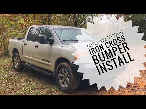 2008 Nissan Titan - Iron Cross Automotive Front Bumper Installation