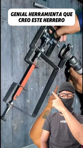 1.8M views · 13K reactions | ingeniosa herramienta que creo este hombre #herreria #herreros #construccion #herramienta #herramientas #herramientacreativa #soldadura #soldador | El Arte de Construir | Facebook