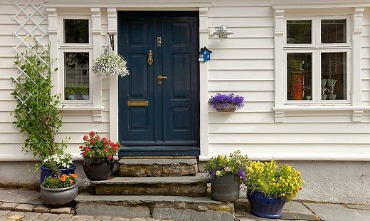 Front Door Colors for a White House: Perfect Exterior Paint Color