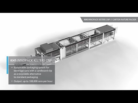 KHS Carton Nature Packer – Our latest development in the field of sustainable packaging