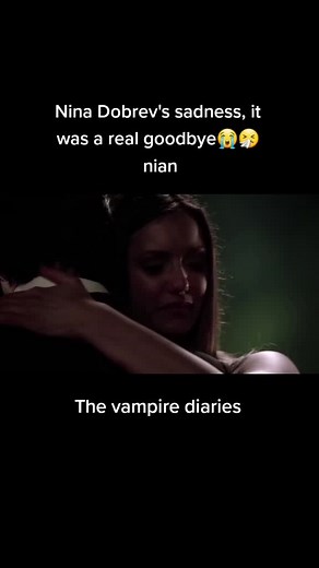 Nina Dobrev's Emotional Farewell on The Vampire Diaries 6x22
