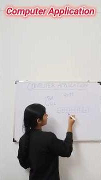 Computer Application class-11 | Bit and Byte | #wbbse #class11 #education #bengali #computer #shorts