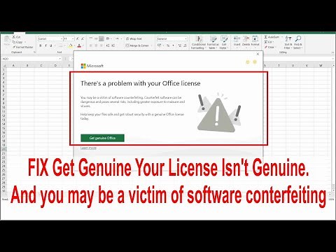 [Latest Fix] Your License Isn't Genuine - There's a problem With Your Office License