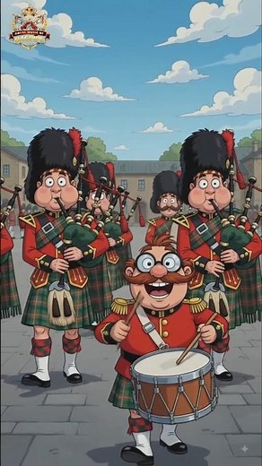 Bagpipe Display Formation #Bagpipe #Shorts