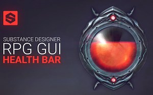 Substance Designer2021制作游戏设计(GUI)全流程_哔哩哔哩_bilibili