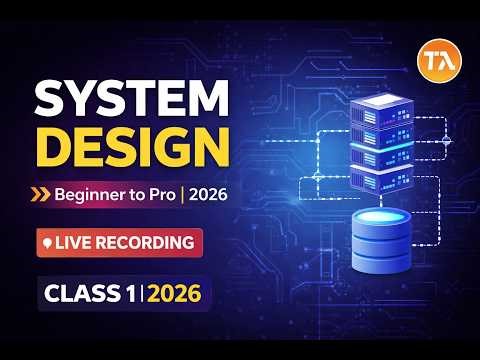 System Design Class 1 | Fundamentals Explained with Real-Life Examples
