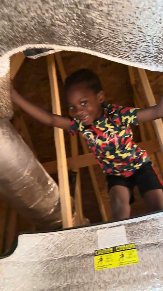 HE GOT LEFT IN THE ATTIC #shorts