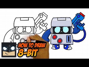 How to Draw Brawl Stars | 8-Bit - Videos For Kids