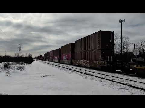 Another BNSF doublestack intermodal train on Norfolk Southern rails.