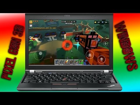 How to play Pixel Gun 3D ON PC Windows! Best Emulator and Mouse Control! на ПК Компьютер!
