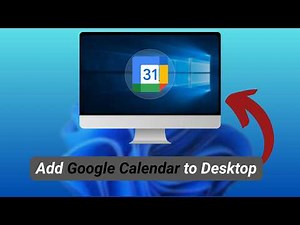 How To Add Google Calendar to Desktop in Windows 11 or 10 (Step-By-Step Guide)