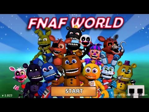 FNaF World tutorial How to find Scott in normal game mode