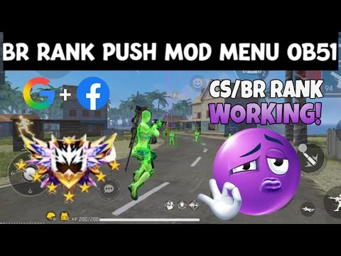 BR RANK PUSH MOD MENU FREE FIRE MAX