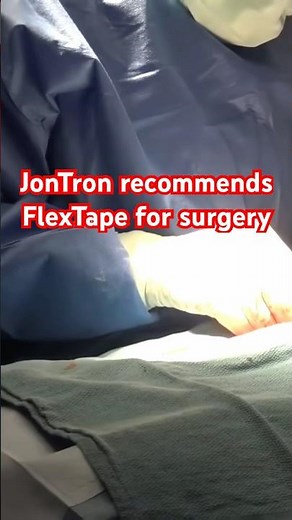 JonTron recommends FlexTape for surgery #jontron #house #shorts