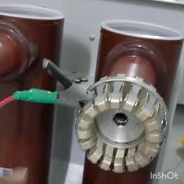11 KV Vacuum Circuit Breaker Hi Pot Test...