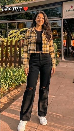How to Style a Cropped Flannel Jacket | Edgy Casual Lookbook 2026