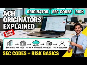 ACH Originators Explained | NACHA Rules, SEC Codes & Risk Basics