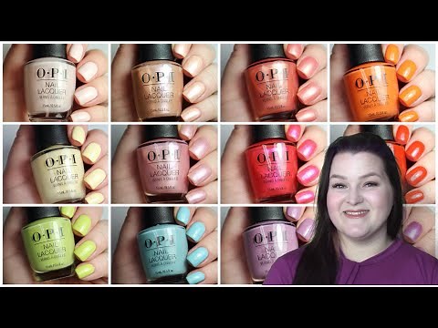 OPI Me, Myself & OPI | Spring 2023 | Live Application + Comparisons